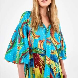 Farm Rio Banana blouse